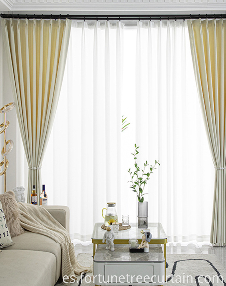 Three anti-cloth Jacquard Curtain